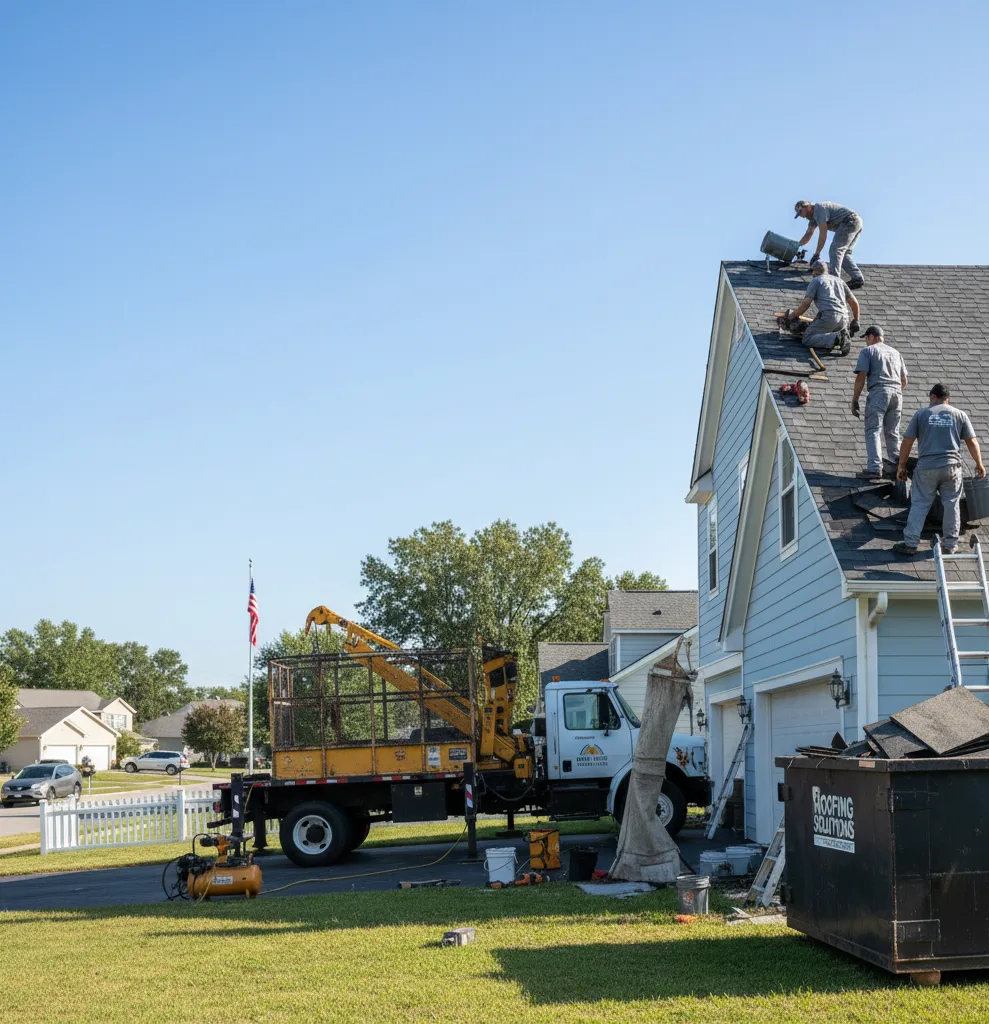 Roof Repair in Gretna